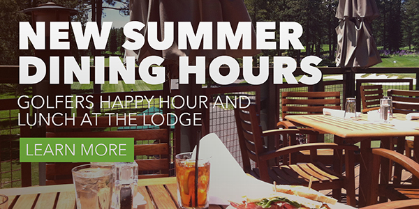 New Summer Dining Hours