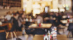 Blurred image of a restaurant