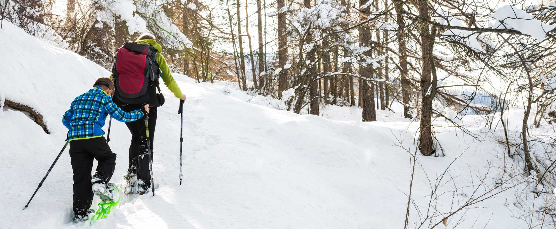 Snowshoeing  Tahoe Donner