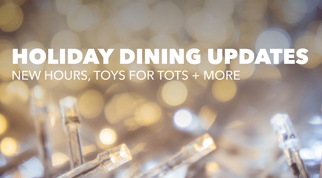 Check Out the Latest Holiday Dining News