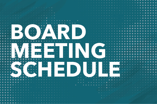 Board Meeting Schedule Button