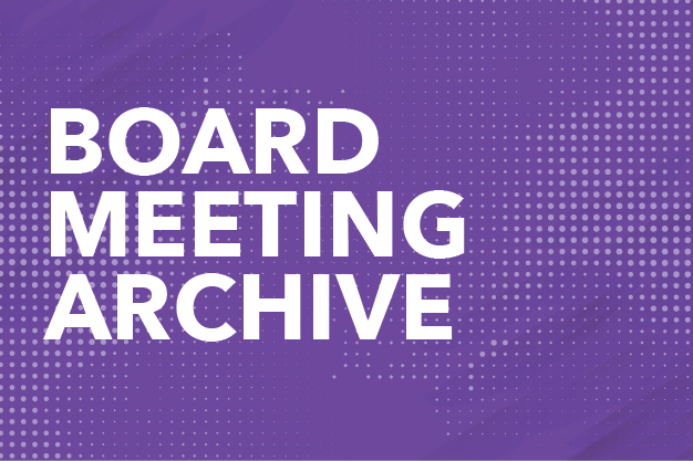 Board Meeting Archive Button