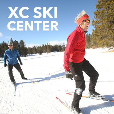 Cross Country Ski Center Button