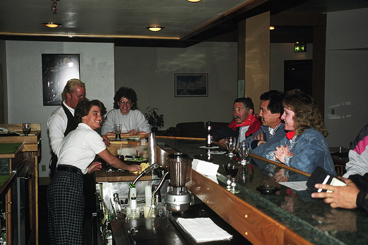 Vintage picture of Northwoods Clubhouse restaurant