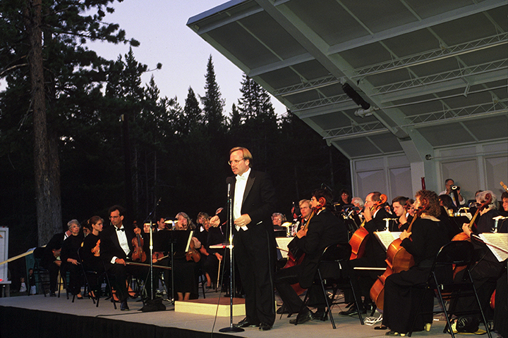 Vintage photo of Tahoe Donner Summer Concert