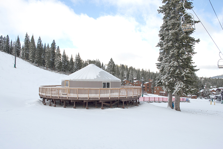 Tahoe Donner Downhill Ski Resort Ski School Yurt