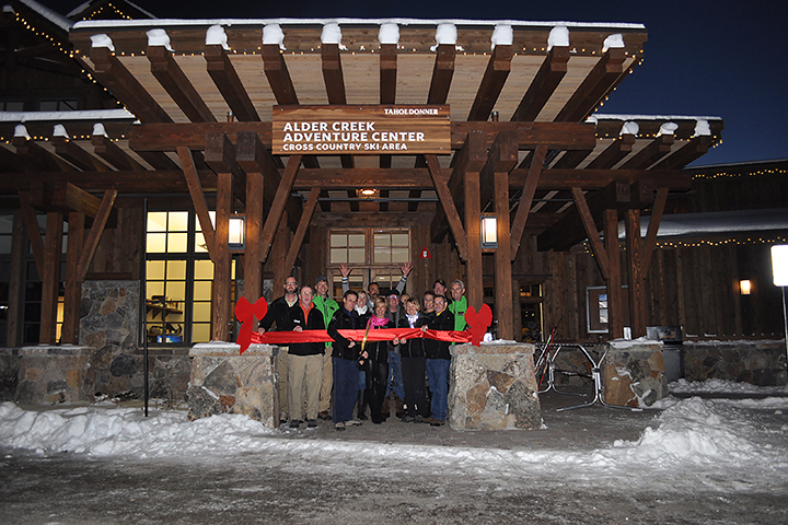 Alder Creek Adventure Center Grand Opening Ribbon Cutting