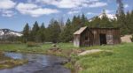 Euer Valley shack in springtime