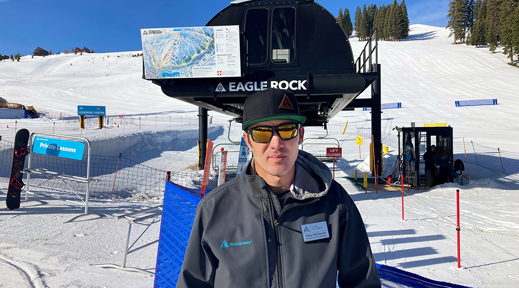 Tahoe Donner’s Robert McClendon Recognized for  2021 SAMMY Leadership Award