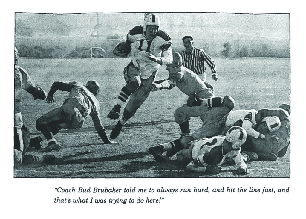 Jack Kirby Playing Football 