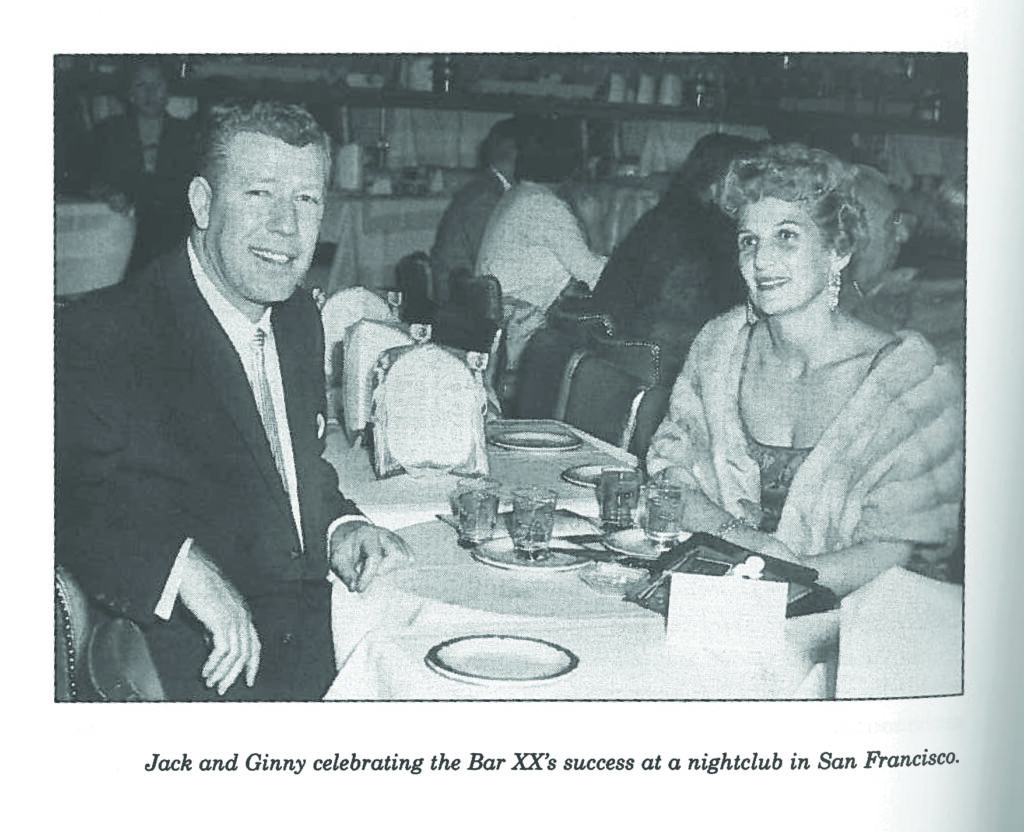 Jack Kirby and Ginny Celebrating the Bar XX's Success in San Francisco 