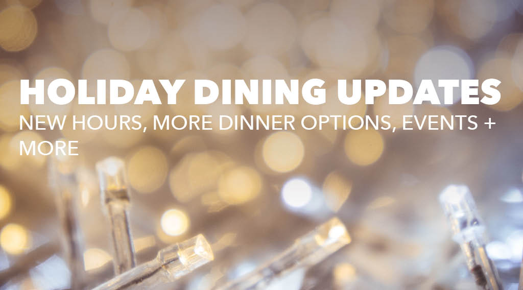 Check Out the Latest Holiday Dining News