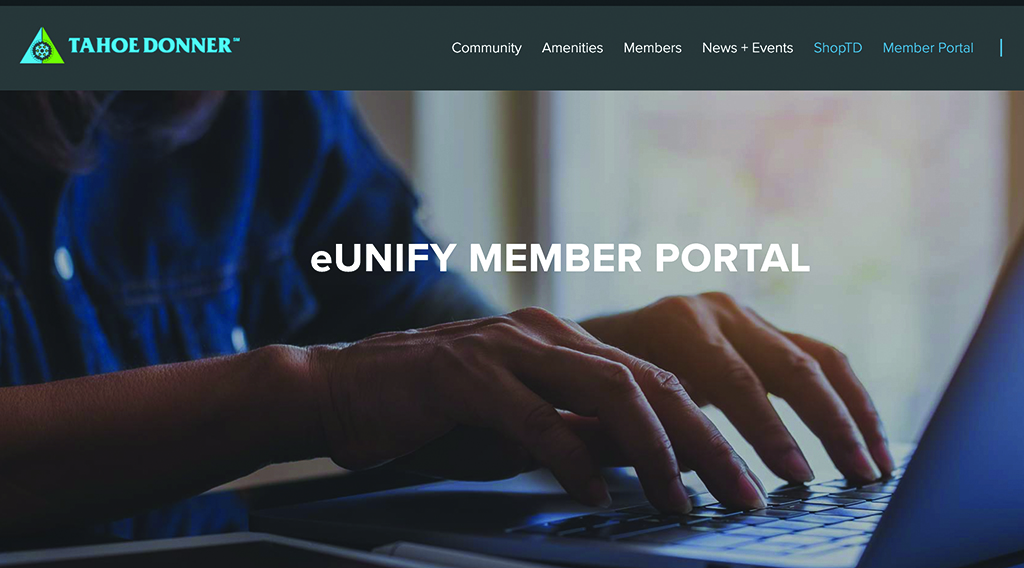 Getting Online with Tahoe Donner | ShopTD vs Member Portal