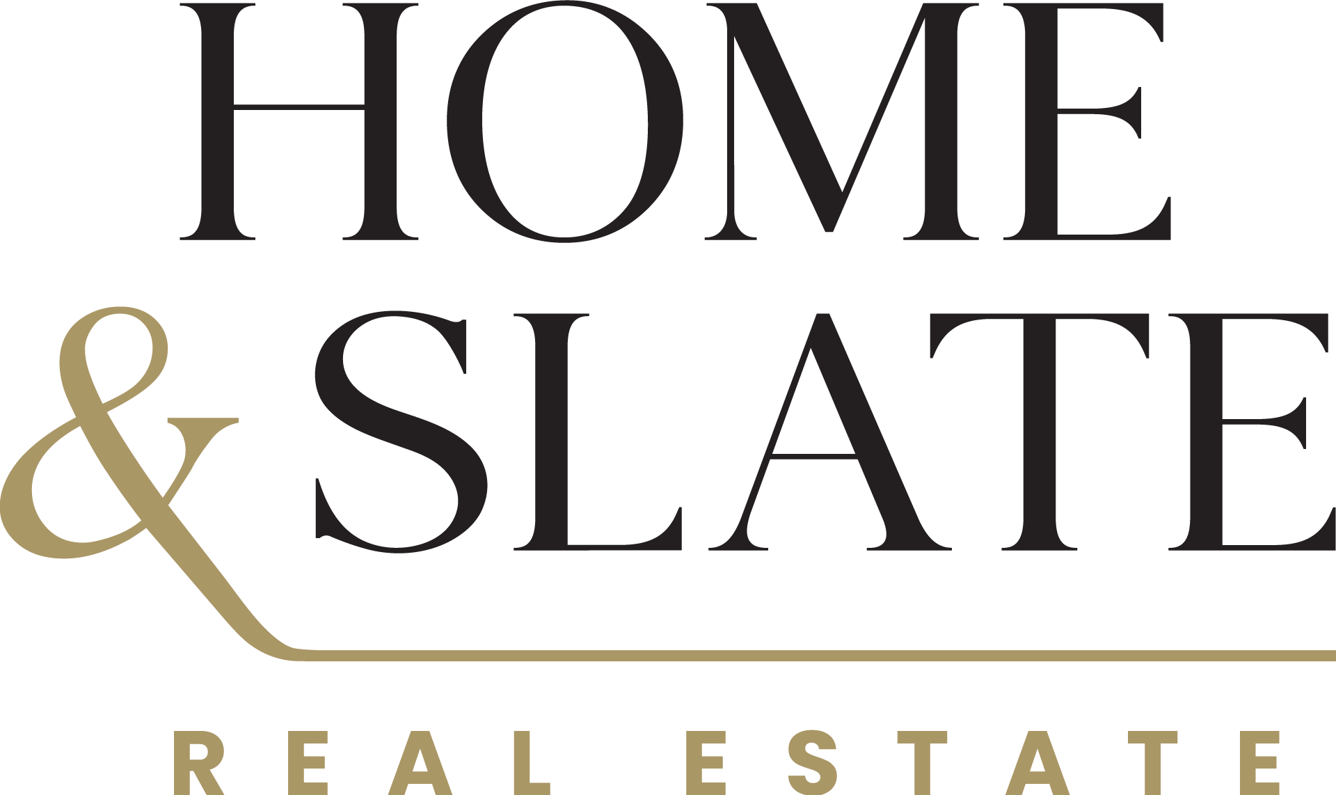 Home & Slate Real Estate Logo
