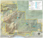 Map of anticipated work area for Tahoe Donner fire mitigation work