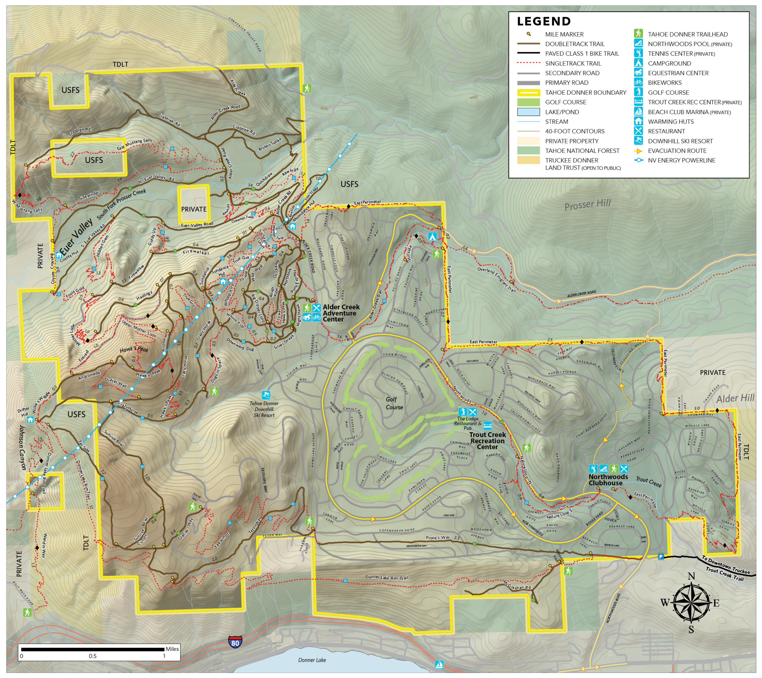 Tahoe Donner Fire Mitigation Work