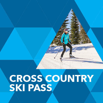 Cross Country Ski Pass Button