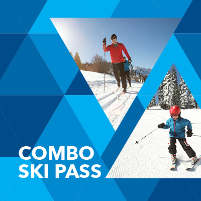Combo Ski Pass Button