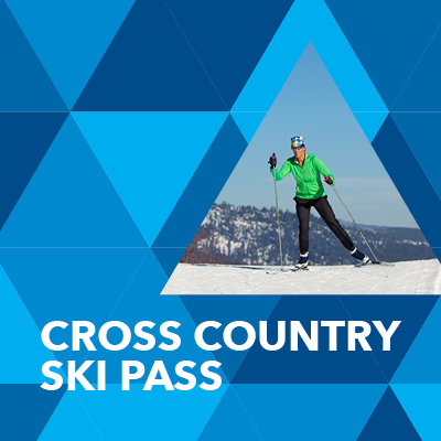 Cross Country Ski Pass Button
