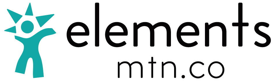 Elements Mountain Company Logo - Horizontal