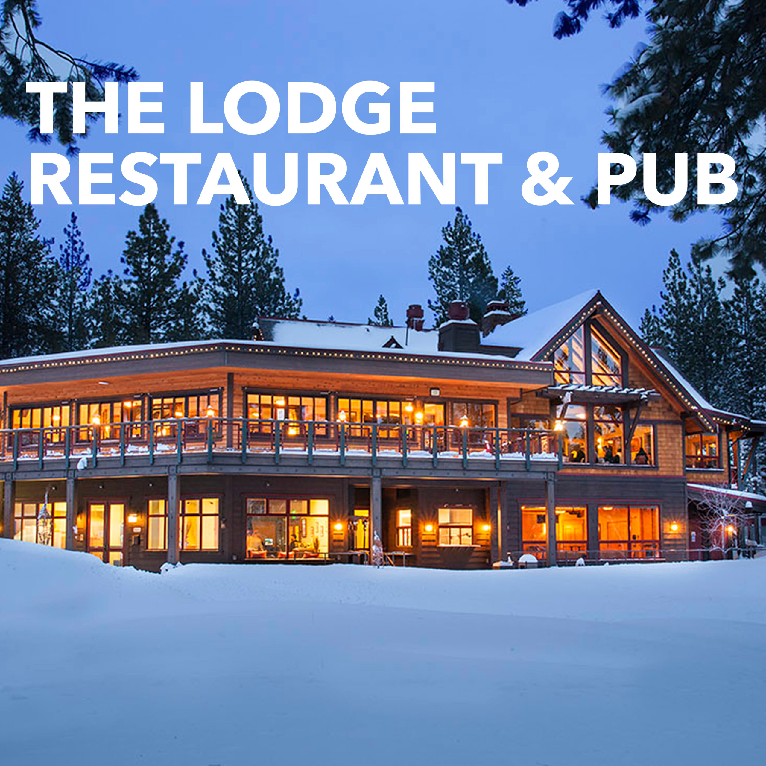 The Lodge Restaurant Learn More Button