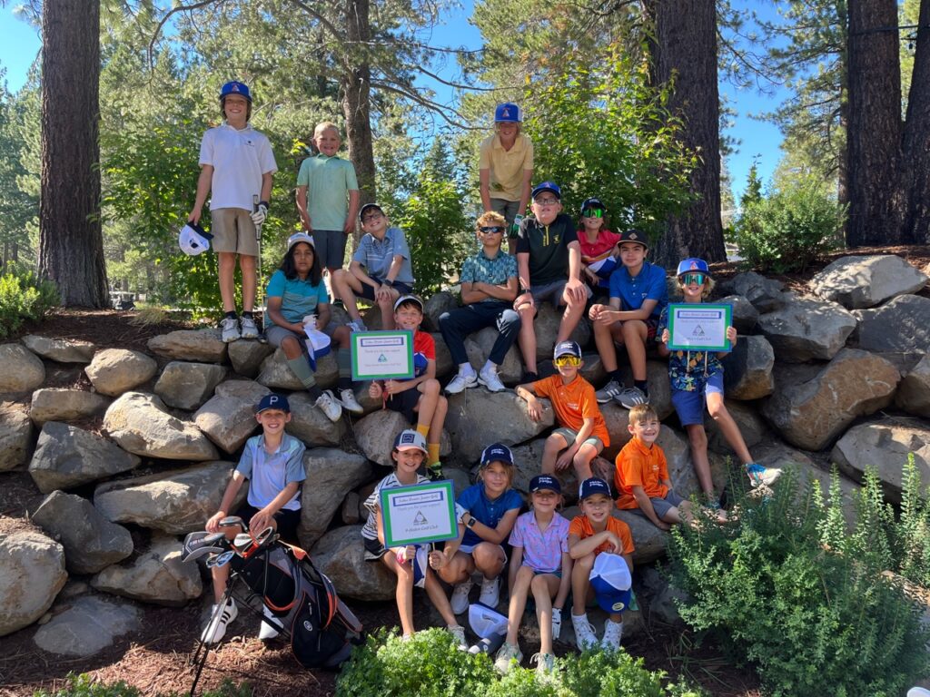 Group Photo of Tahoe Donner PGA Jr. League Team Members