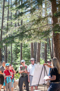 A presentation on the trails