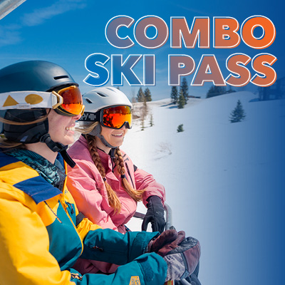 Combo Ski Pass Button