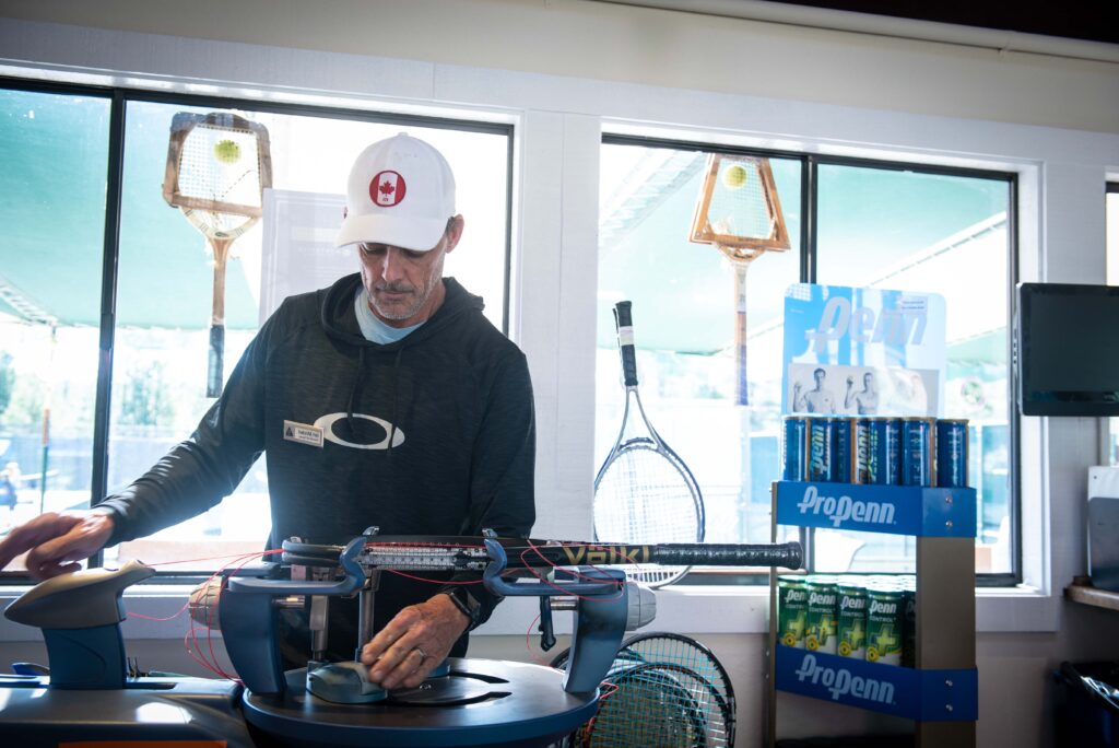 Ian Mindell in the Pro Shop, shot by Nicole Dreon.