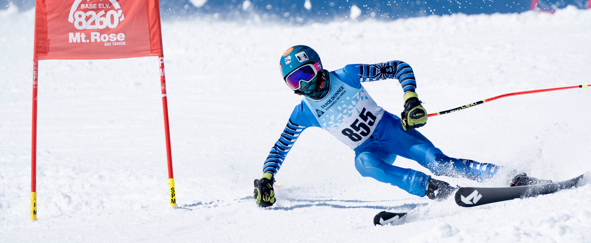 TD Ski Team Racer, Edward Innes, shot by Ryan Salm